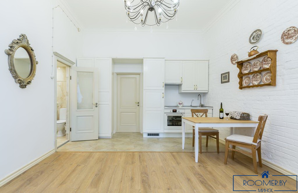 Квартира на сутки в Минске на улице Богдановича, 23 кухня