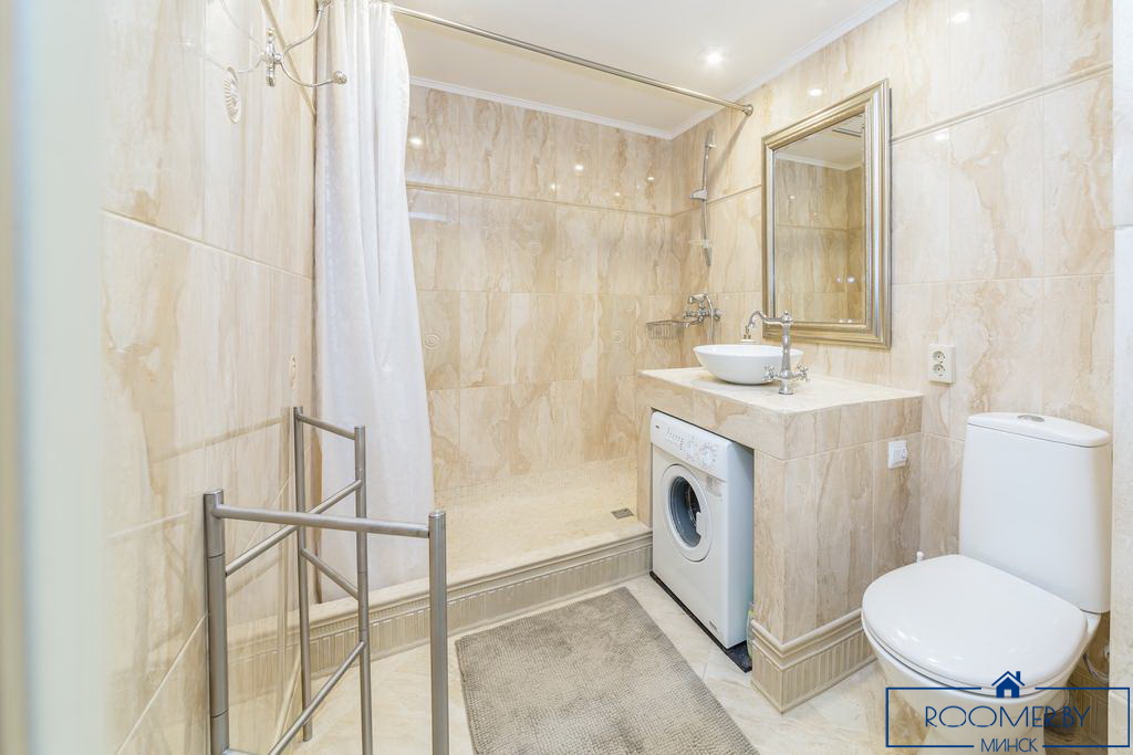 Квартира на сутки в Минске на улице Богдановича, 23 ванна
