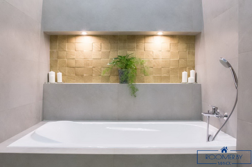 Квартира на сутки в Минске возле метро Немига ванна