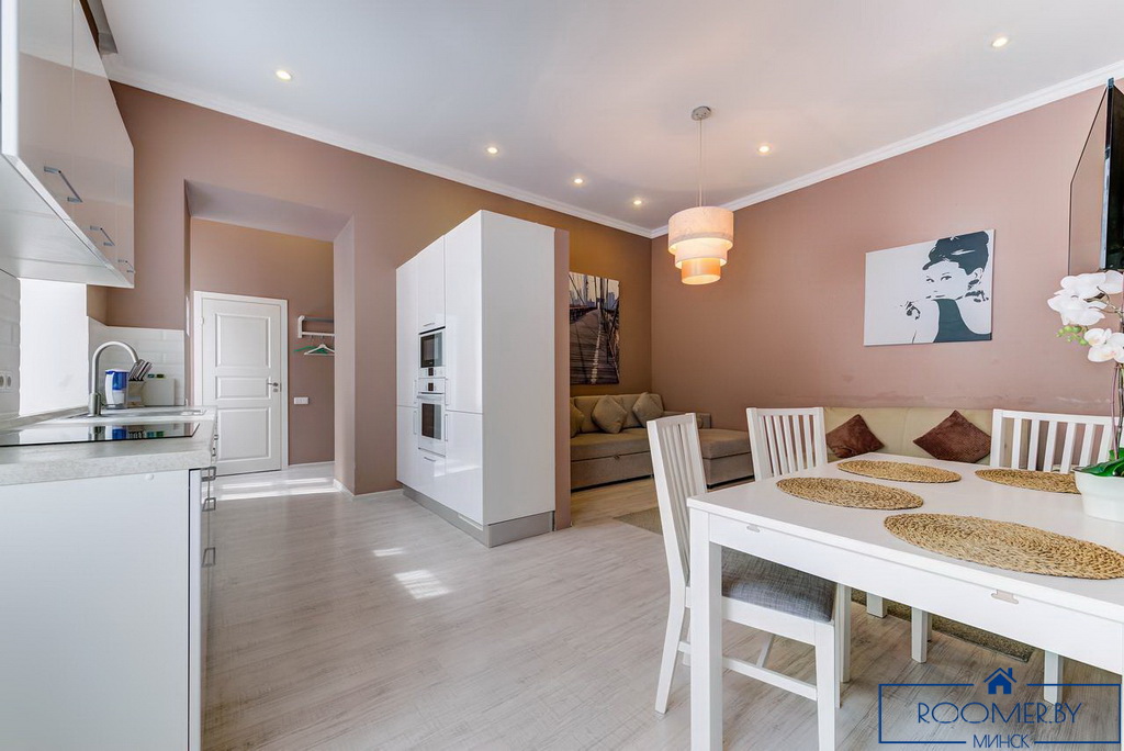 Квартира на сутки в Минске на улице Димитрова, 5 гостиная