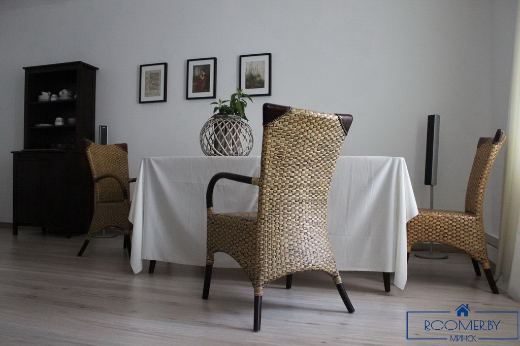 Квартира на сутки в Минске возле метро Немига кухня