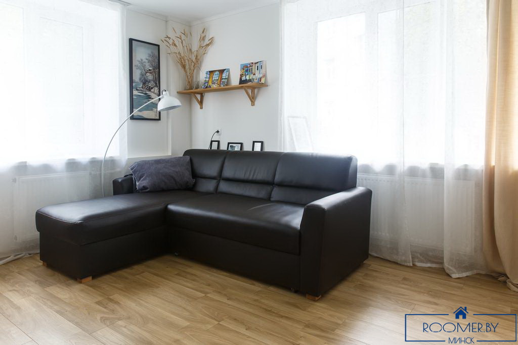 Однокомнатная квартира в Минске на сутки Грибоедова спальня