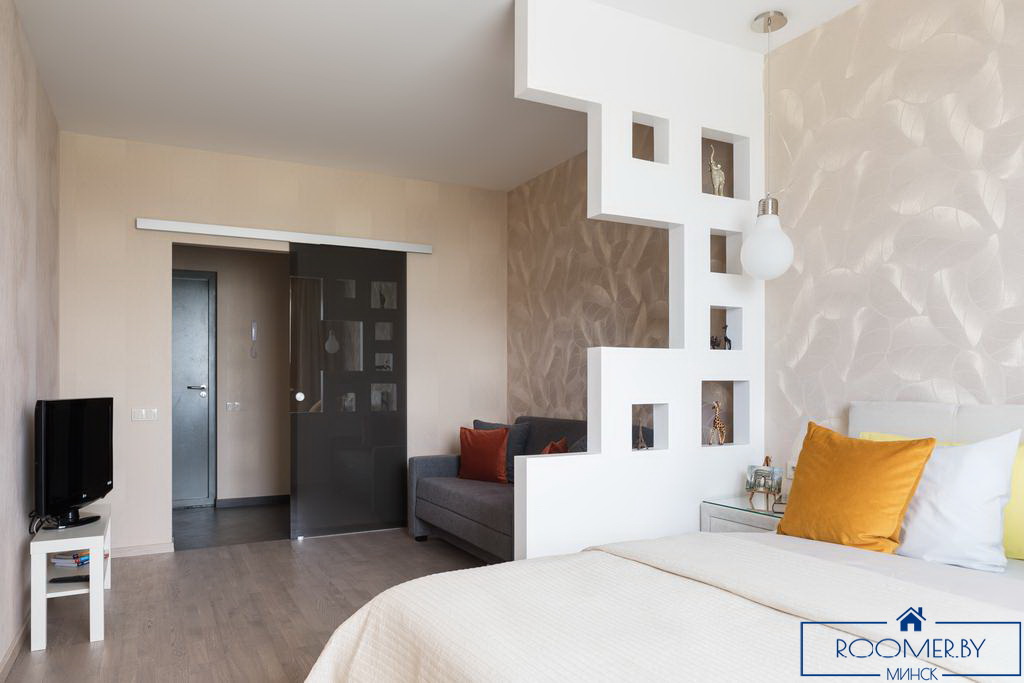 Однокомнатная квартира на сутки Ленина спальня