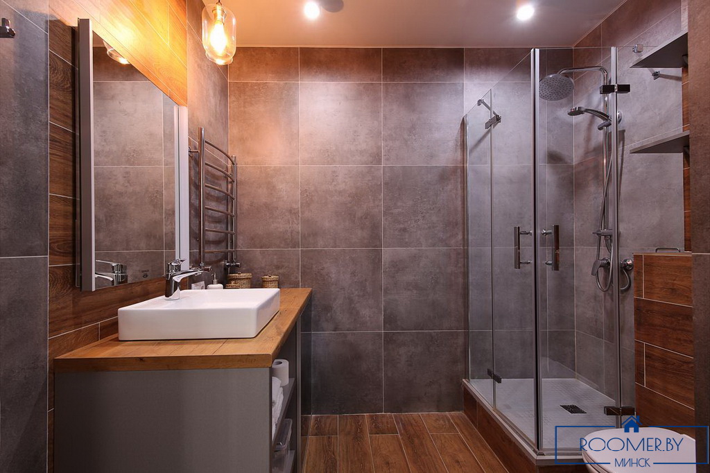 Квартира на сутки в минске по ул. Сторожевская, 8 душевая