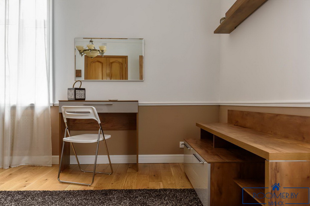 Квартира на сутки в Минске возле метро Немига спальня