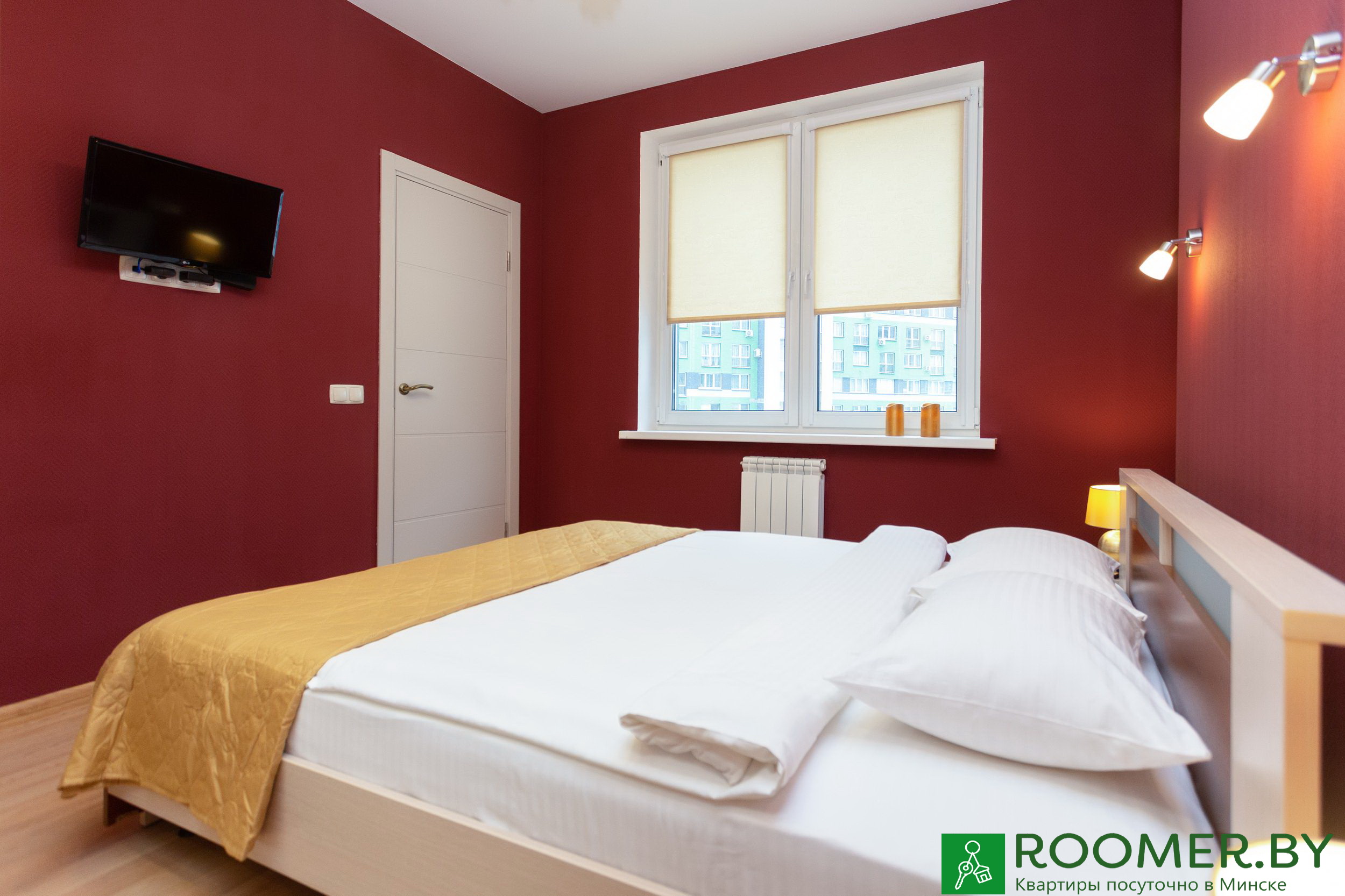 Квартира на сутки в Минске Скрыганова, 4 А спальня