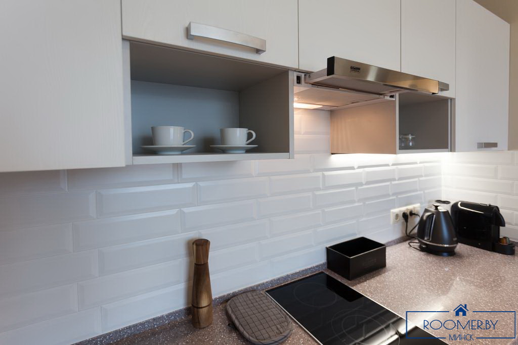 Квартира на сутки в Минске на улице Скрыганова, 2 кухня