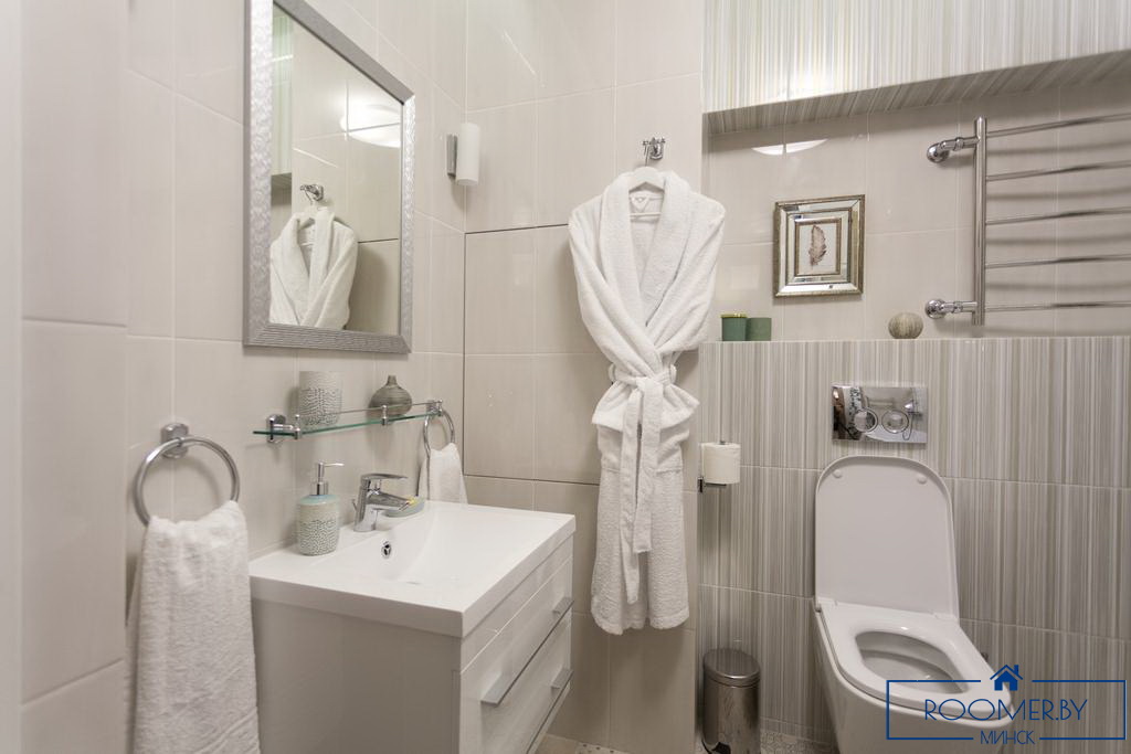 Квартира на сутки в Минске на улице Скрыганова, 2 ванная комната