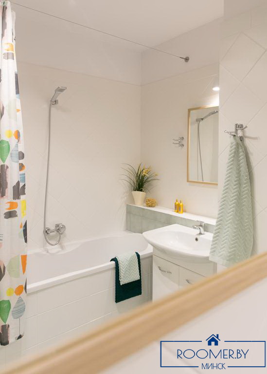 Квартира на сутки в Минске на улице Притыцкого, 39 ванная