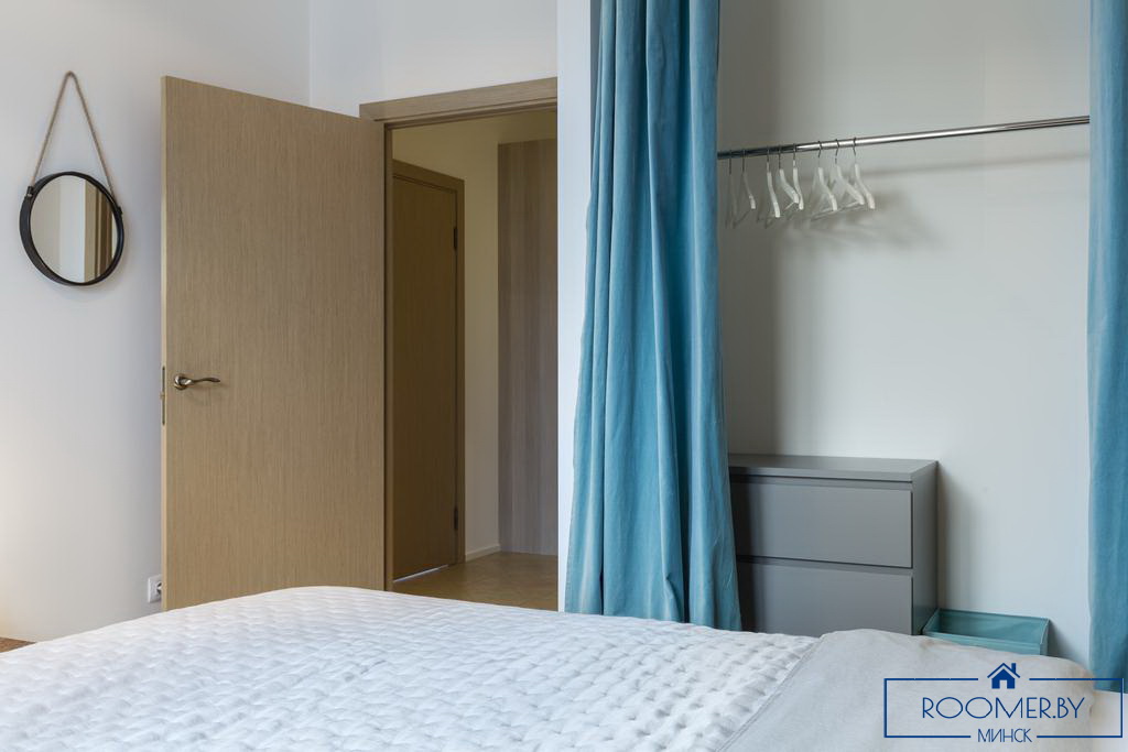 Квартира на сутки в Минске на улице Скрыганова, 4Д спальня