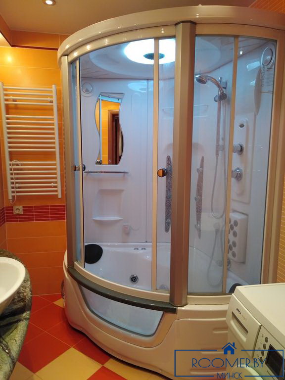 Двухкомнатная квартира на сутки Минск Полоцкой ванна