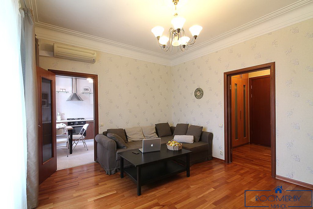 Двухкомнатная квартира на сутки в Минске на Ольшевского гостиная