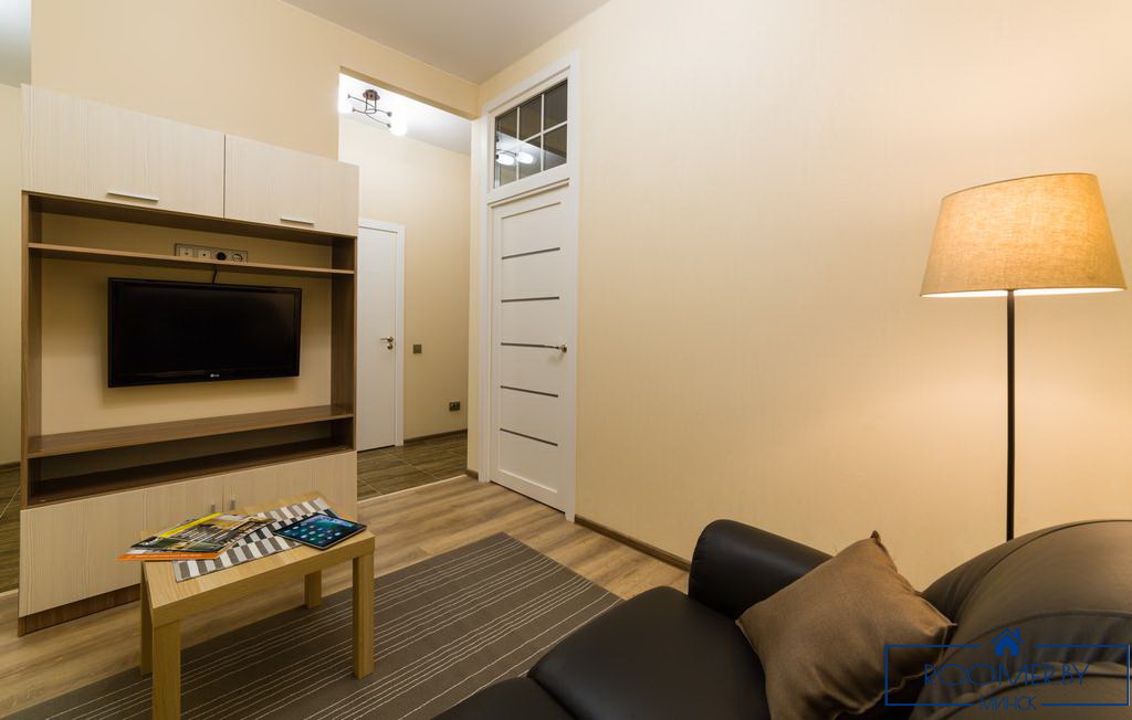 Двухкомнатная квартира на сутки в Минске на Ольшевского гостиная