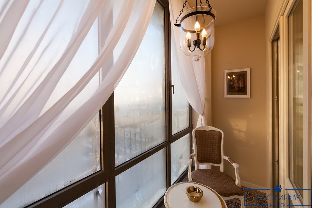 Квартира на сутки в минске по ул. Скрыганова, 16 лоджия