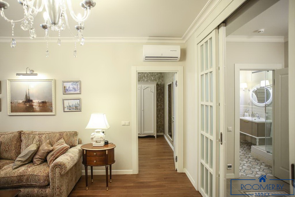 Квартира на сутки в минске по ул. Скрыганова, 16 гостиная