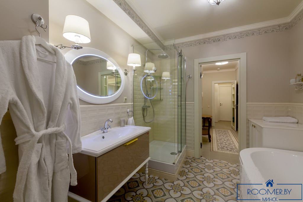 Квартира на сутки в минске по ул. Скрыганова, 16 ванна