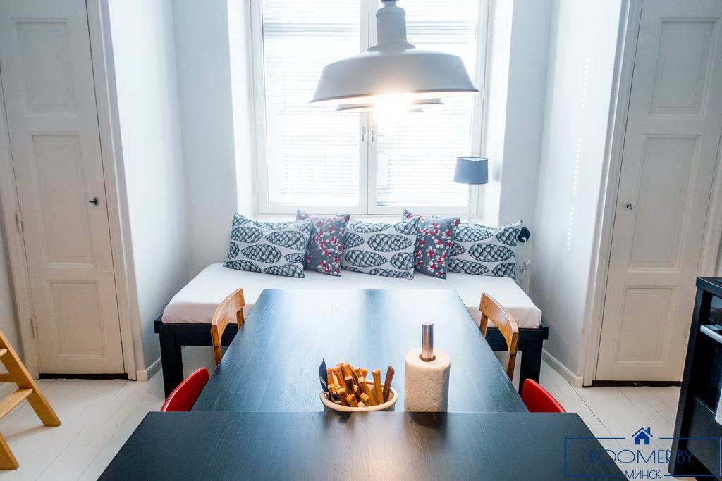 Однокомнатная квартира на сутки в Минске на Притыцкого кухня