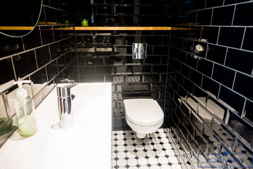 Однокомнатная квартира на сутки в Минске на Притыцкого ванна