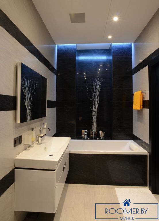 Однокомнатная квартира на сутки в Минске на Притыцкого ванна