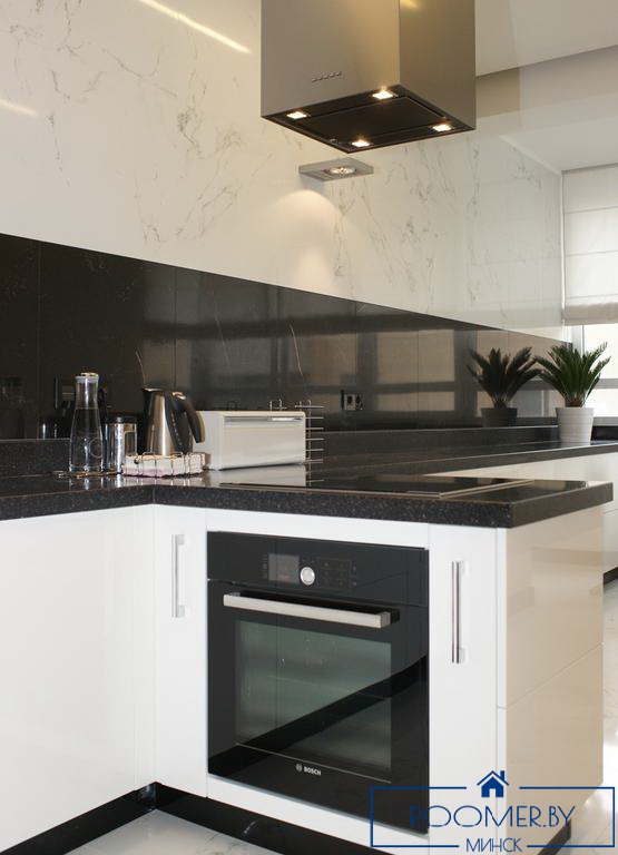 Однокомнатная квартира на сутки в Минске на Притыцкого кухня