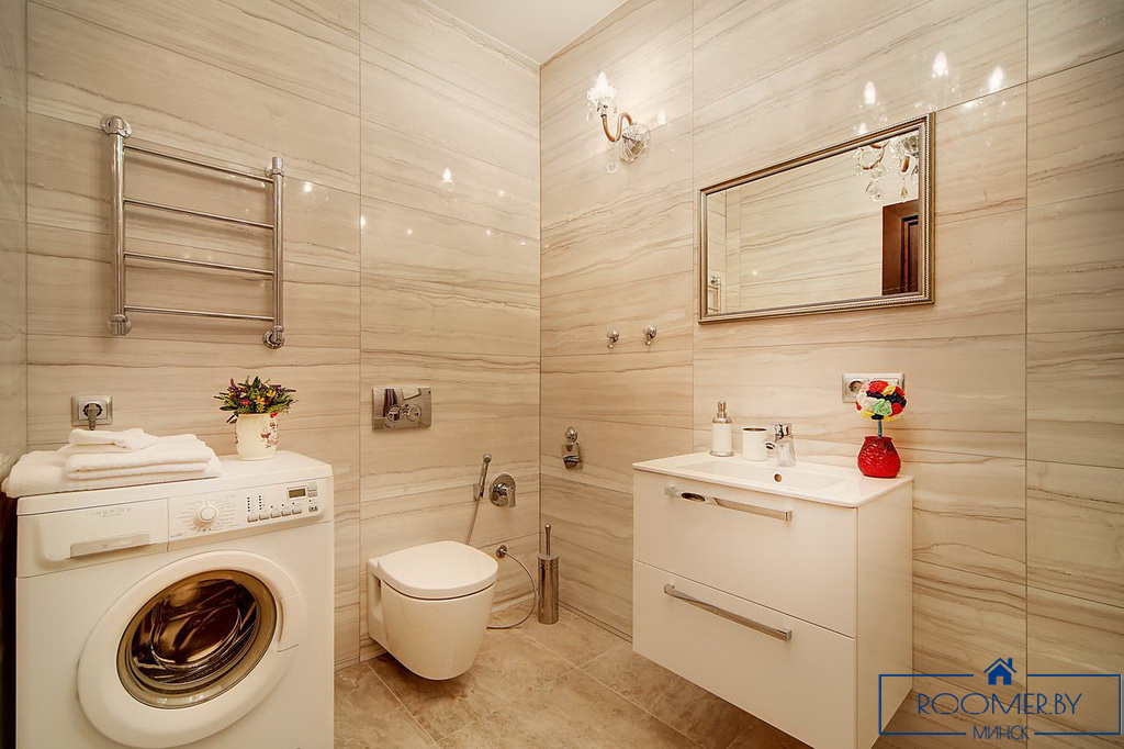 Квартира на сутки в Минске возле метро Спортивная ванна