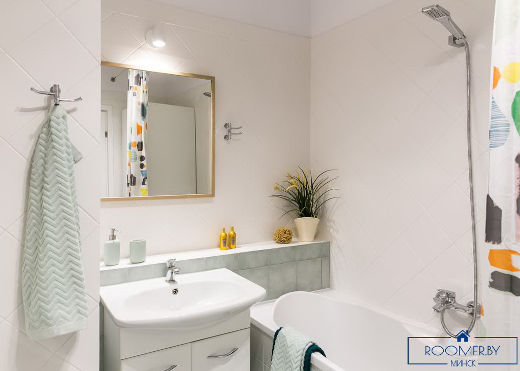Квартира на сутки в Минске на улице Притыцкого, 39 ванная