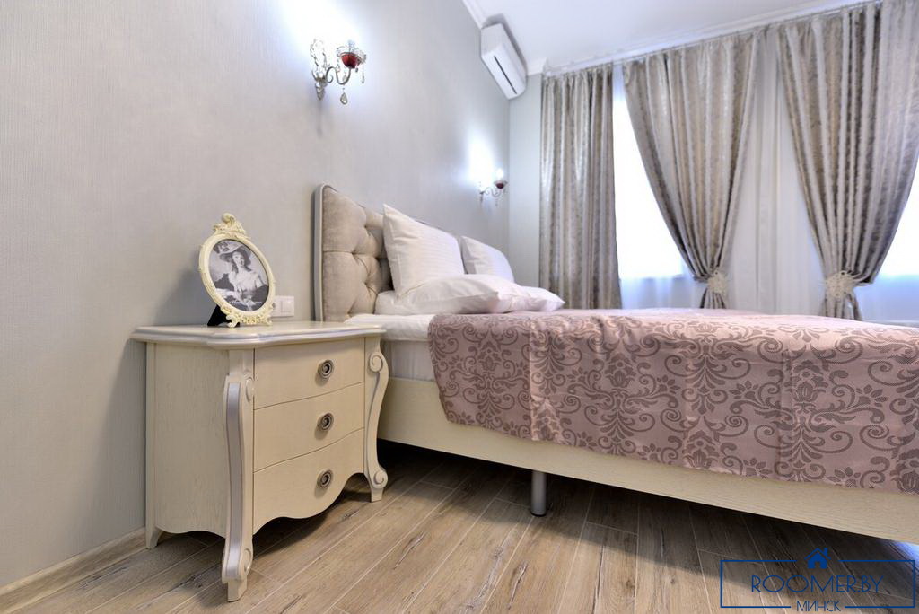 Квартира на сутки в Минске на улице Скрыганова, 4А спальня