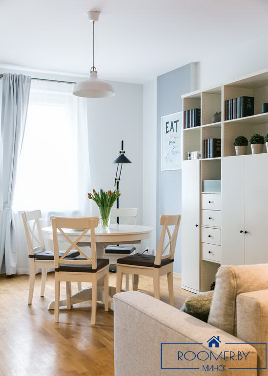 Квартира на сутки в Минске на улице Притыцкого, 39 кухня