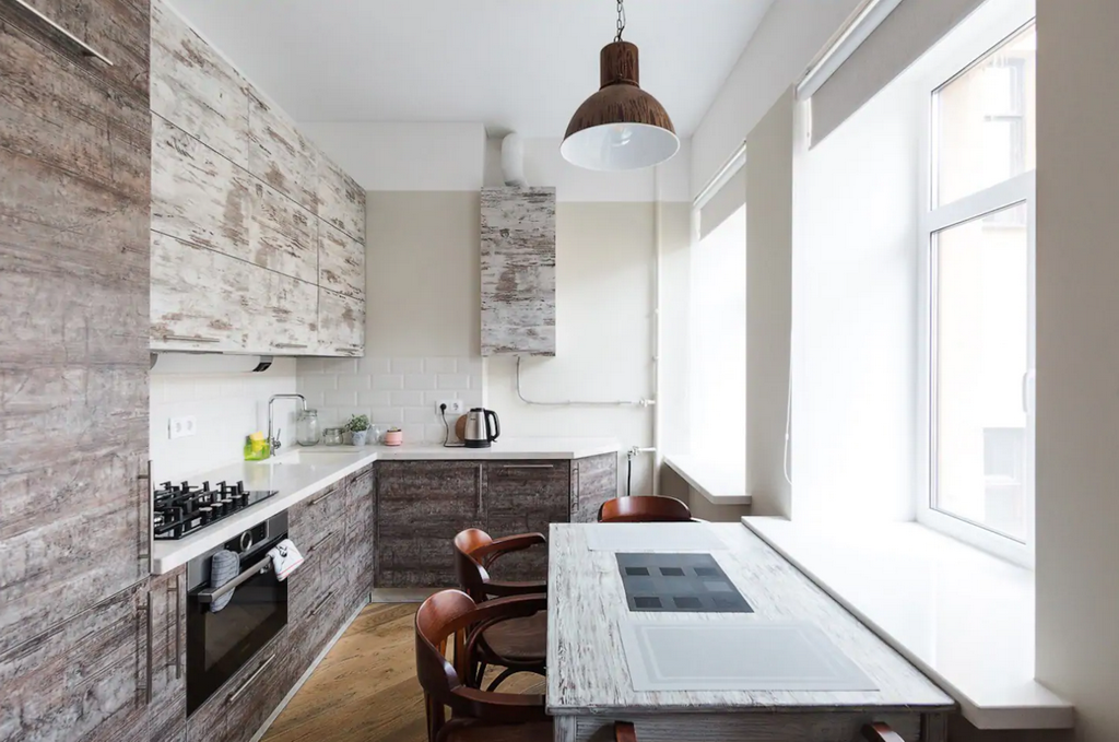 Однокомнатная квартира в Минске на Притыцкого кухня