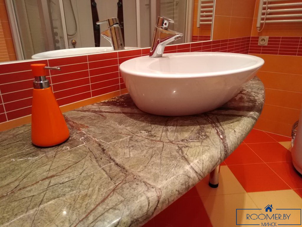 Двухкомнатная квартира на сутки Минск Полоцкой ванна