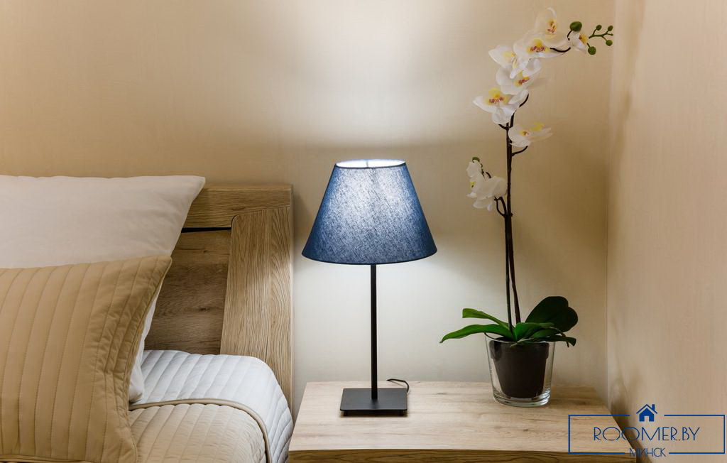 Двухкомнатная квартира на сутки в Минске на Ольшевского спальня