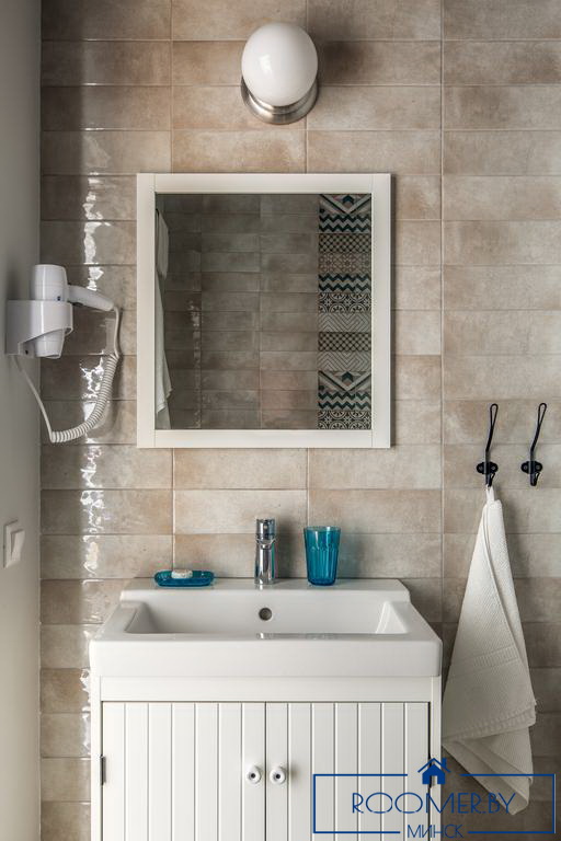 Однокомнатная квартира на сутки в Минске на Притыцкого ванна