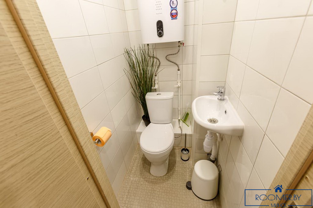 Однокомнатная квартира на сутки в Минске на Притыцкого ванна