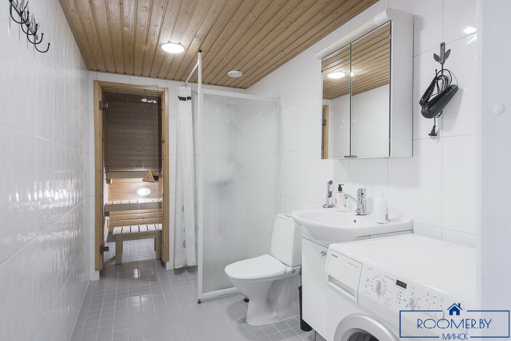 Однокомнатная квартира на сутки в Минске на Притыцкого ванна