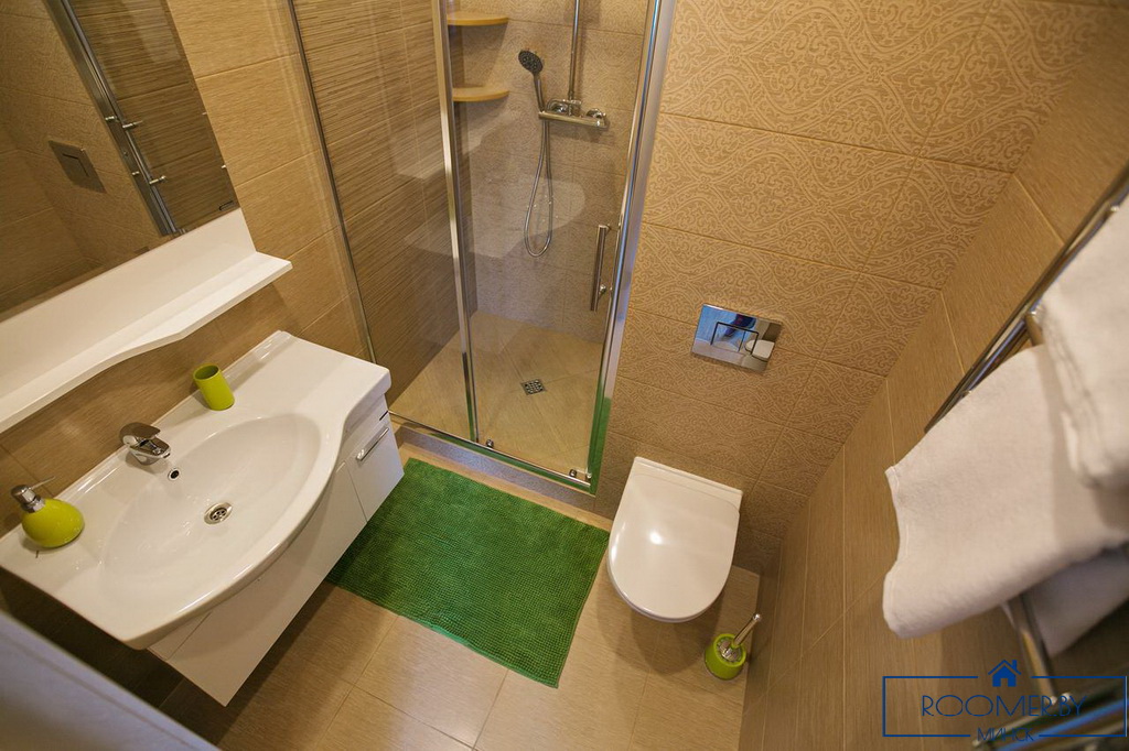 Квартира на сутки в Минске возле метро Спортивная ванна