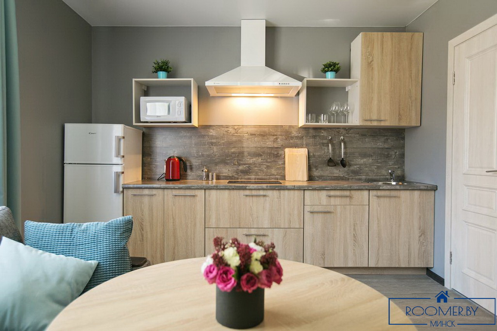 Квартира на сутки в Минске возле метро Спортивная кухня