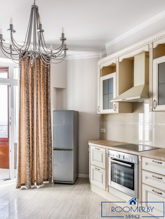 Однокомнатная квартира в Минске на Ольшевского гостиная