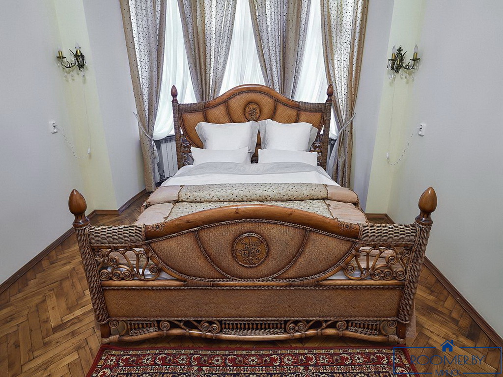 Квартира на сутки в Минске возле метро Площадь Ленина спальня