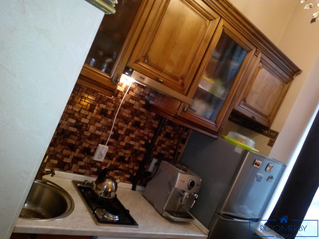 Двухкомнатная квартира на сутки в Минске Свердлова кухня