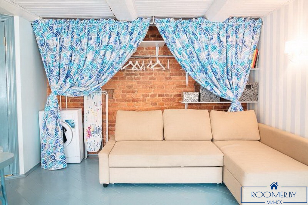 Квартира на сутки в Минске на улице Маркса, 8 гостиная