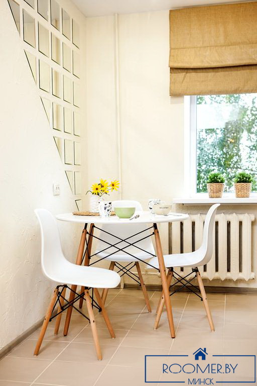 Однокомнатная квартира на сутки в Минске Свердлова кухня