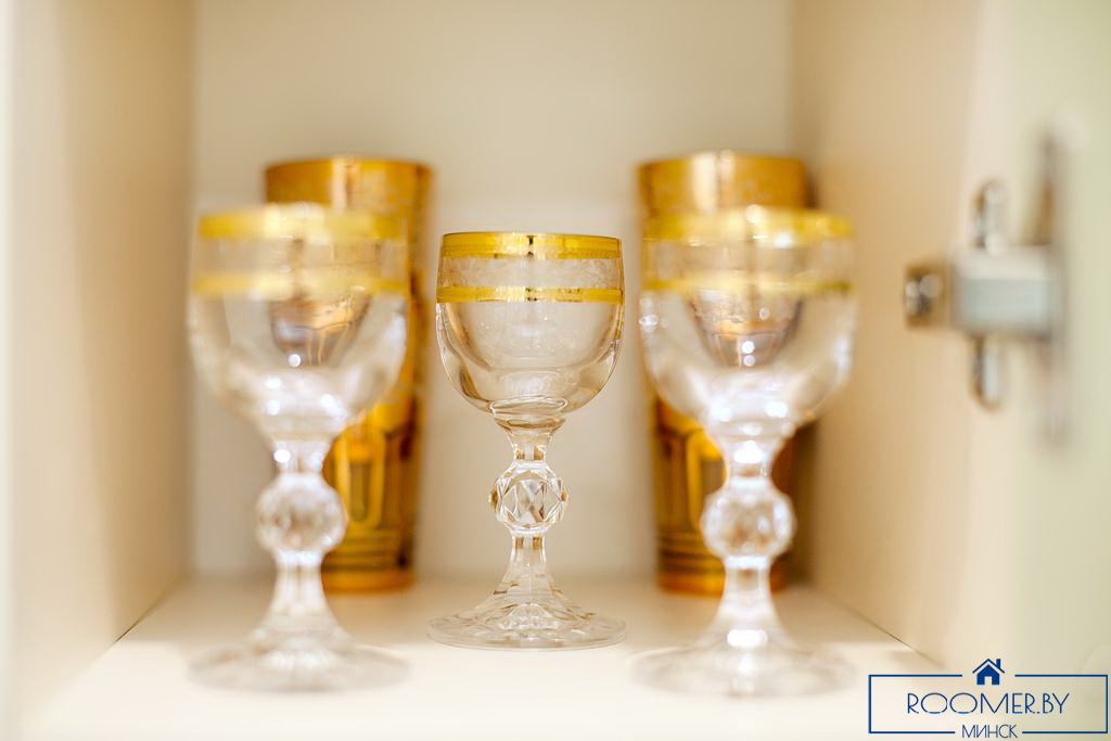 Однокомнатная квартира на сутки в Минске Свердлова кухня