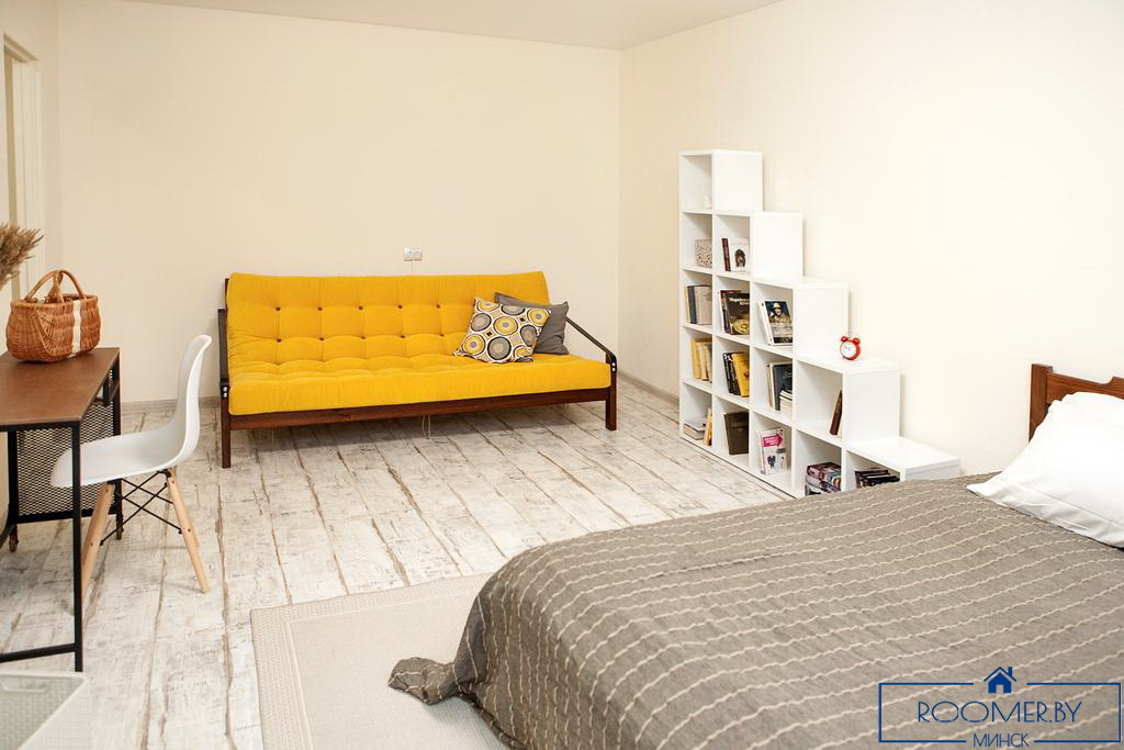 Однокомнатная квартира на сутки в Минске Свердлова спальня