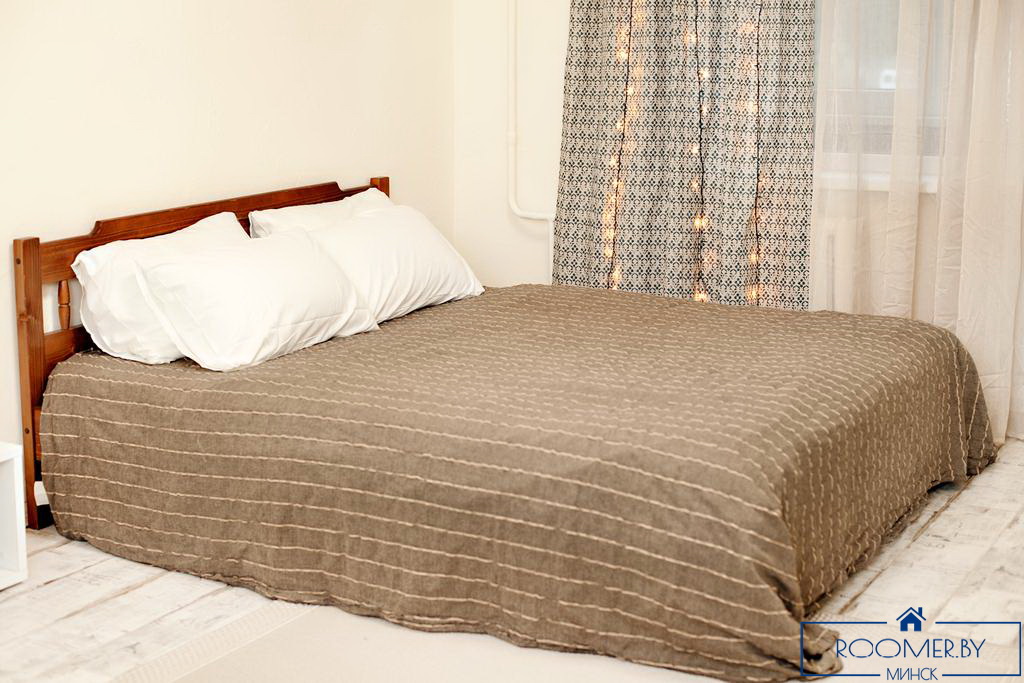 Однокомнатная квартира на сутки в Минске Свердлова спальня