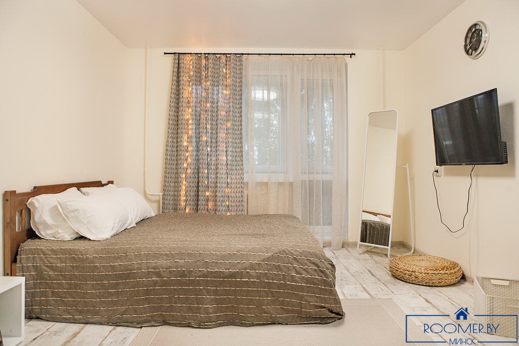 Однокомнатная квартира на сутки в Минске Свердлова спальня