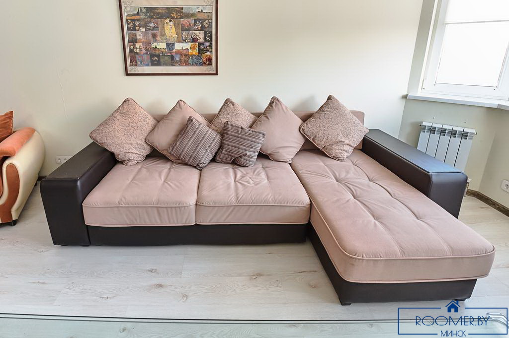 Однокомнатная квартира на сутки в Минске Володарского спальня