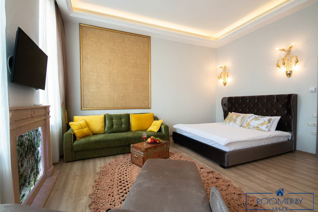 Однокомнатная квартира по улице Маркса, 20 спальня