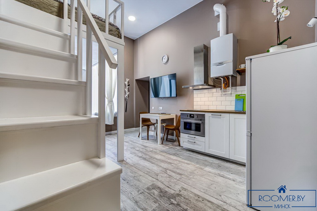 Квартира на сутки в Минске возле метро Купаловская кухня