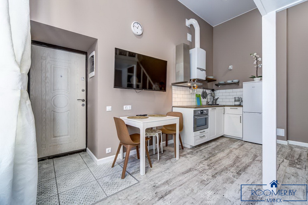 Квартира на сутки в Минске возле метро Купаловская кухня