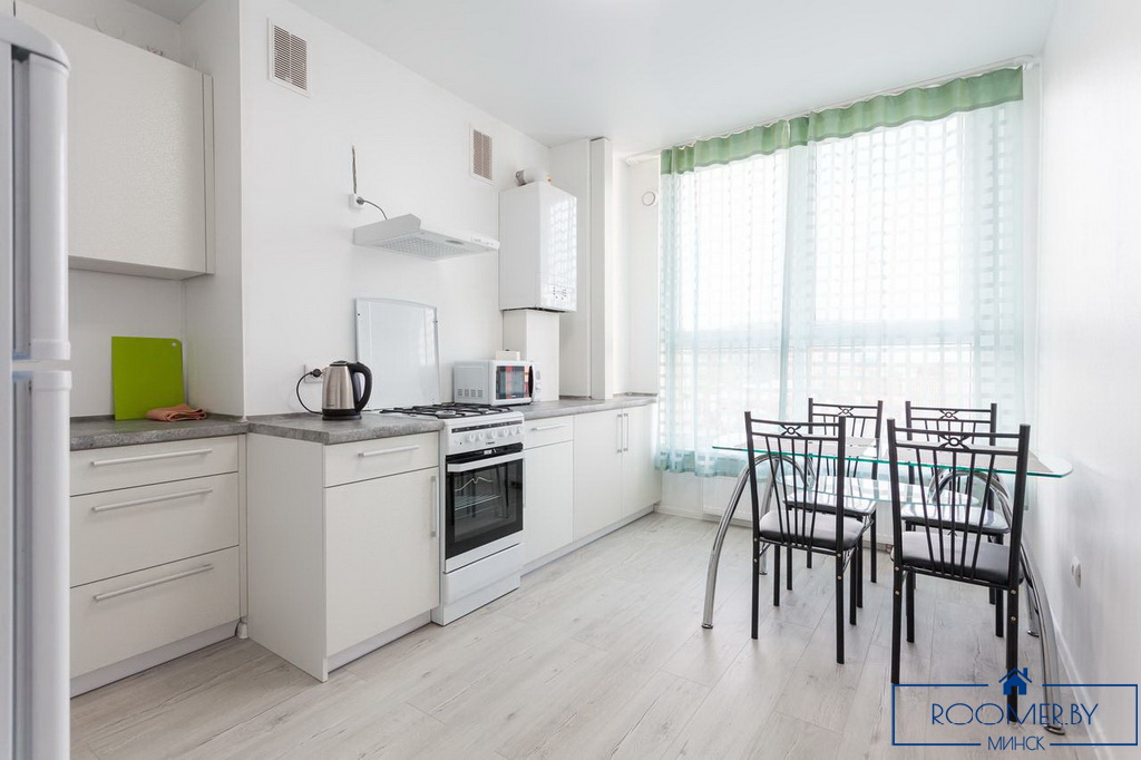 Квартира на сутки в Минске на улице Свердлова, 22 кухня